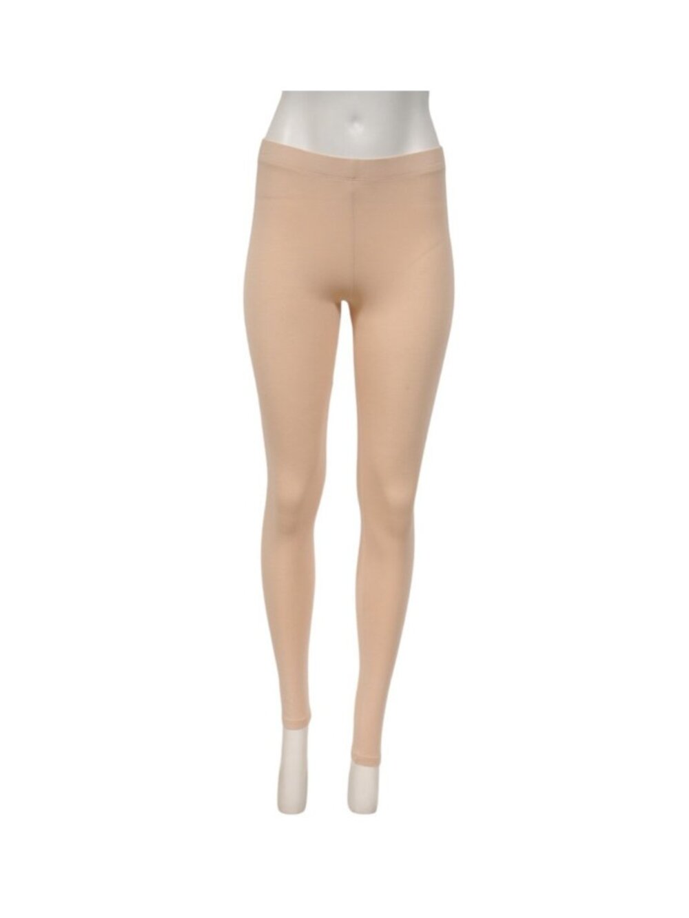 MM6 Maison Margiela Womens Tights Size Medium Peach Tan Rayon Stretch